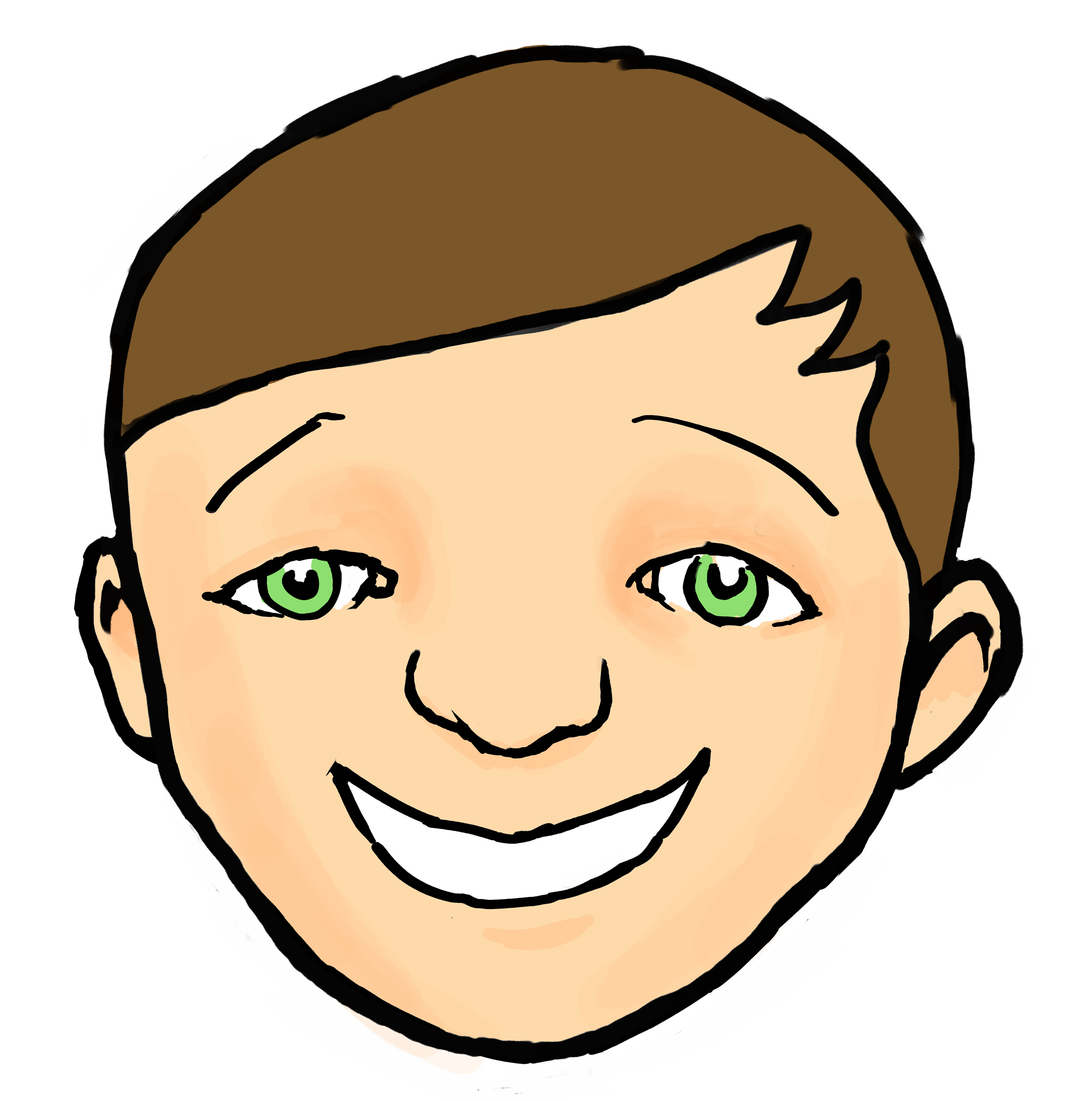 Boy Face Clip Art Clipart Best