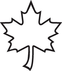 Maple Leaf Template Printable. 1000 images about leaf templates on ...