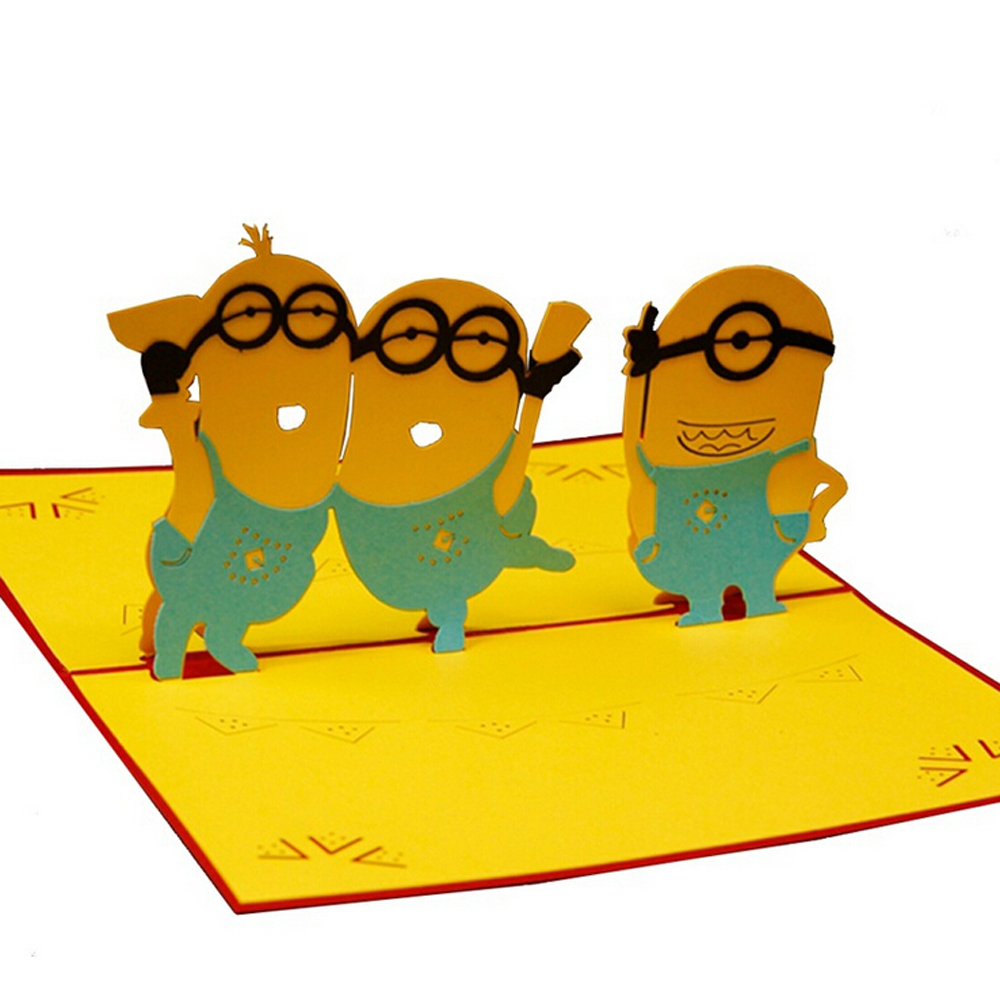 Popular Minions Greeting Cards-Buy Cheap Minions Greeting Cards ...