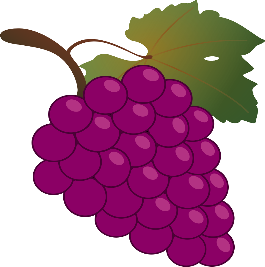 475 views Grape SVG Vector file, vector clip art svg file - ClipartsFree