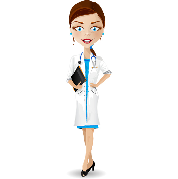 Doctor Cartoon Girl Hd - ClipArt Best