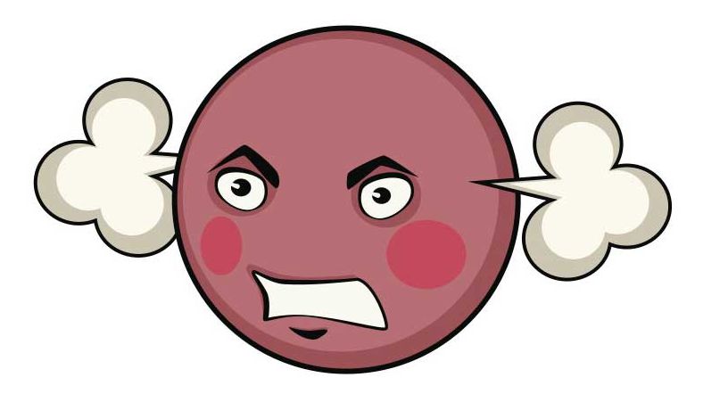 Really Angry Face Clipart