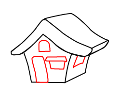 Cartoon House Drawing in 7 Easy Steps