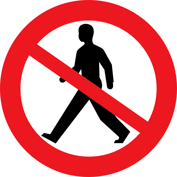 Do Not Enter Sign Clip Art