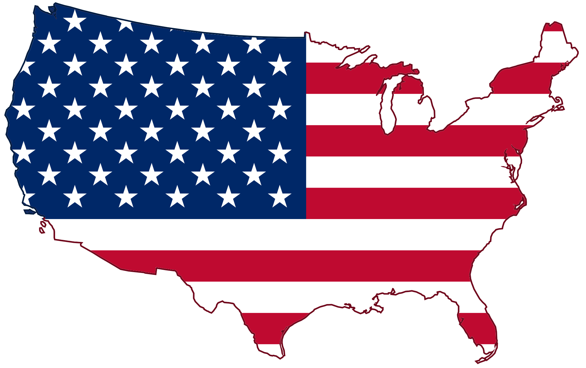 File:USA Flag Map.svg
