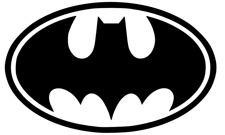 Batman Symbol Outline - ClipArt Best