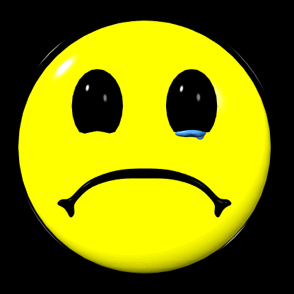 Sad Face And Smiley Face