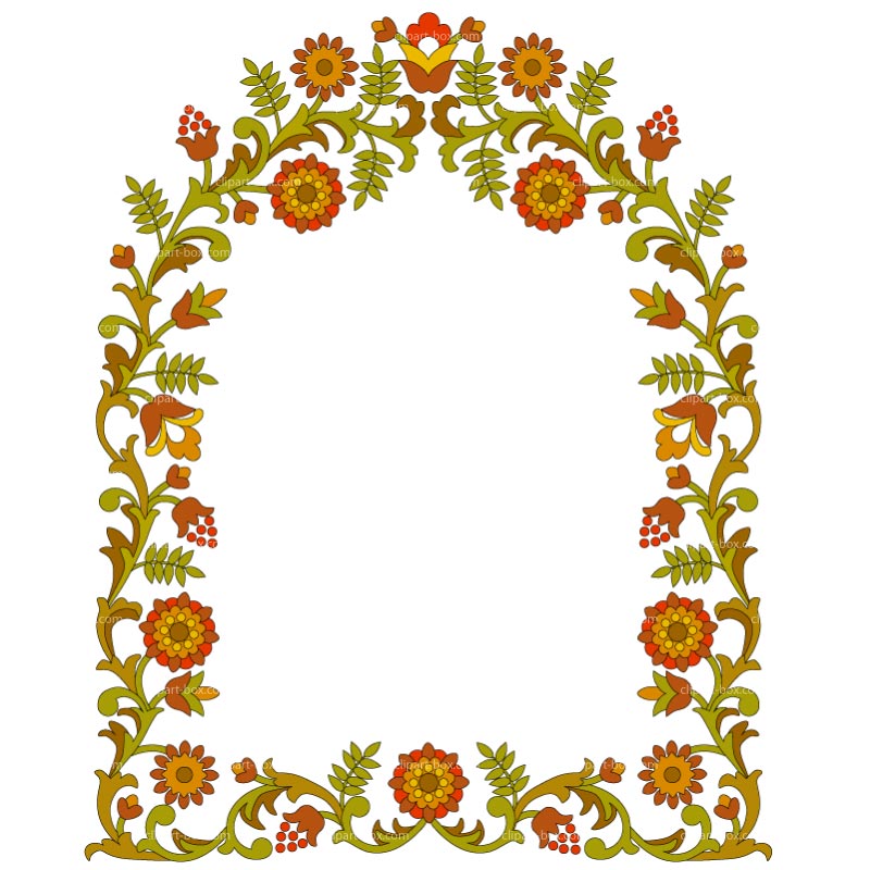 free floral clip art frames - photo #46