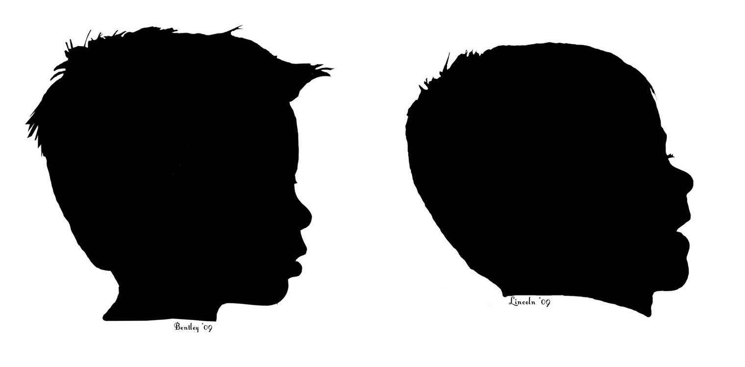 Face Silhouette Clipart - Free to use Clip Art Resource