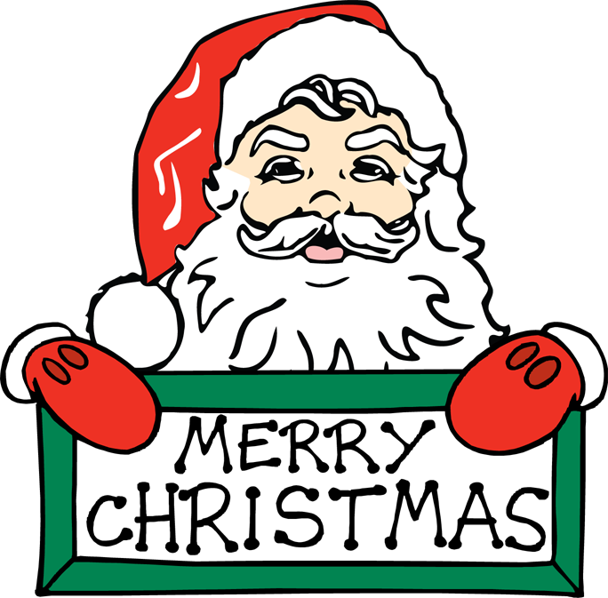 Merry christmas signs clipart