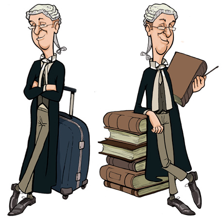 Lawer Cartoon Clipart