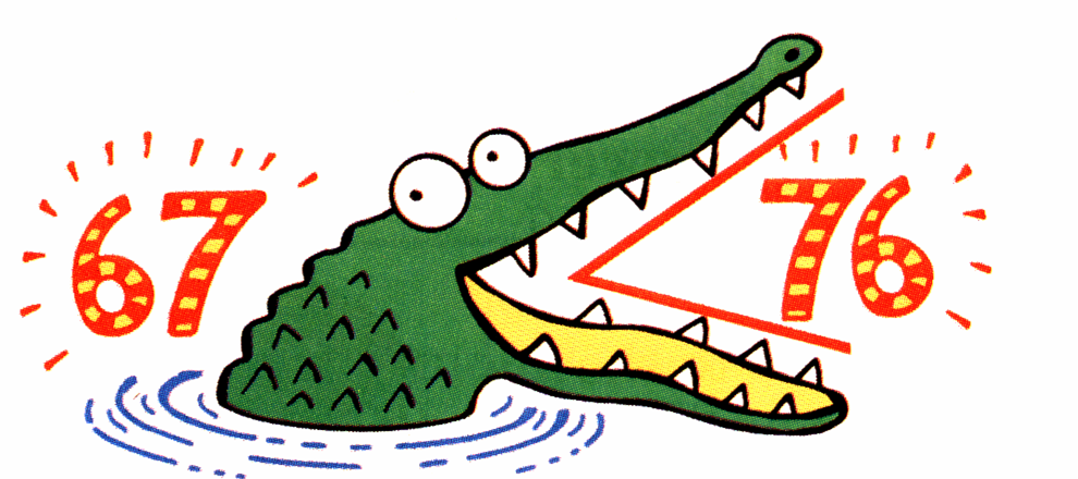 9 Best Images of Printable Greater Than Alligator Mouth - Greater ...