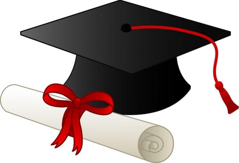graduation clip art borders graduation cap and diploma free ...
