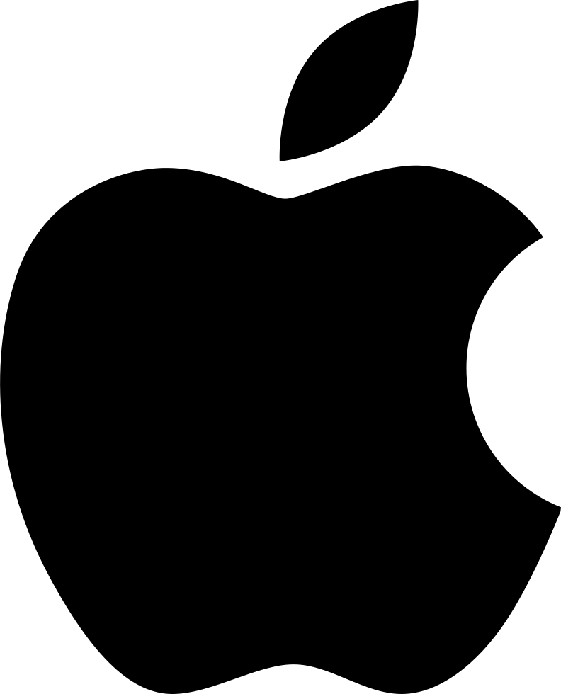 Apple Logo Svg Png Icon Free Download (#169276) - OnlineWebFonts.COM
