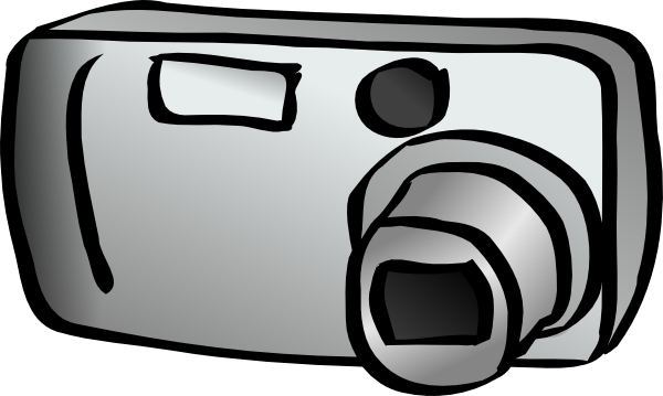 Camera clip art vector
