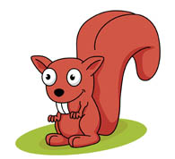 Free Squirrel Clipart - Clip Art Pictures - Graphics - Illustrations