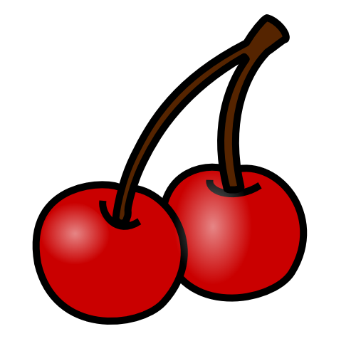 Free Cherry Clipart, 1 page of Public Domain Clip Art
