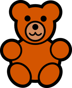 Color clipart of bears
