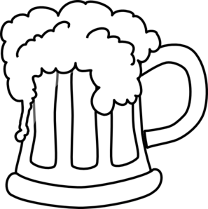 Beer Clip Art Black And White - Free Clipart Images