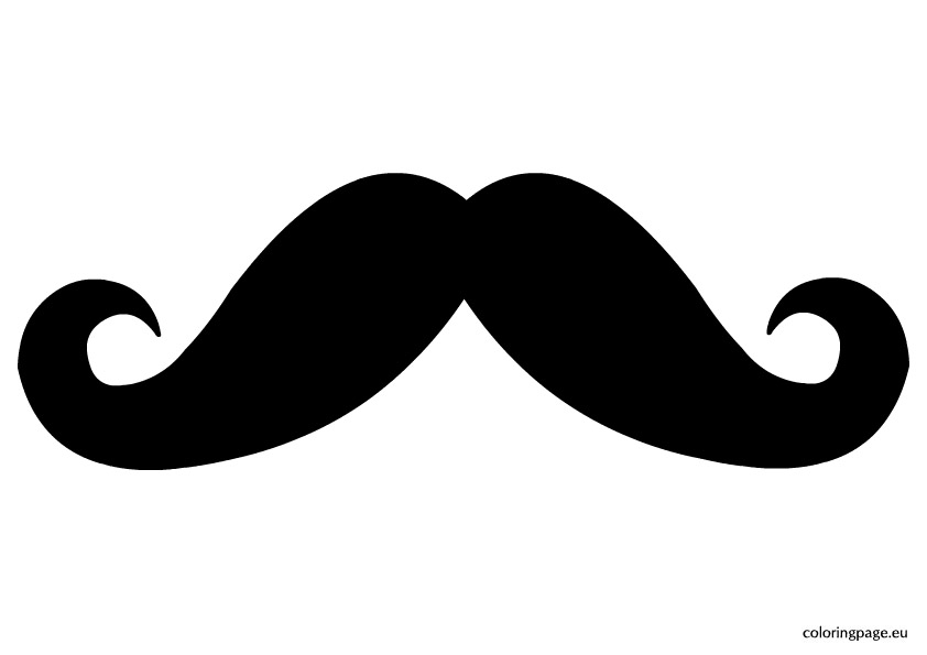 coloring-pages-mustache-clipart-best