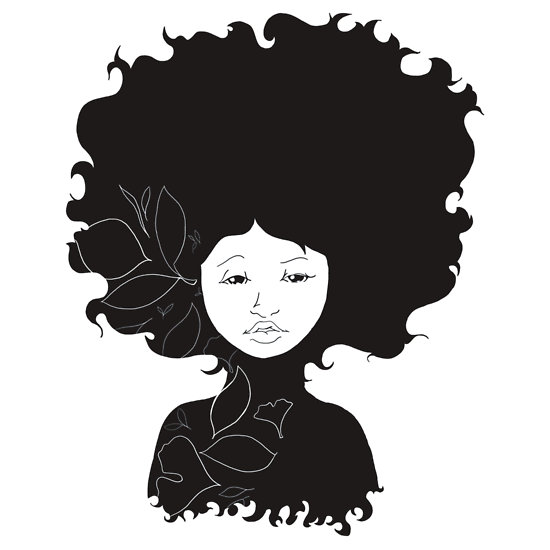 Afro: Stickers | Redbubble