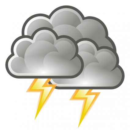 Toledo storm Free Vector