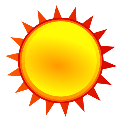 Weather Symbols Sunny - ClipArt Best