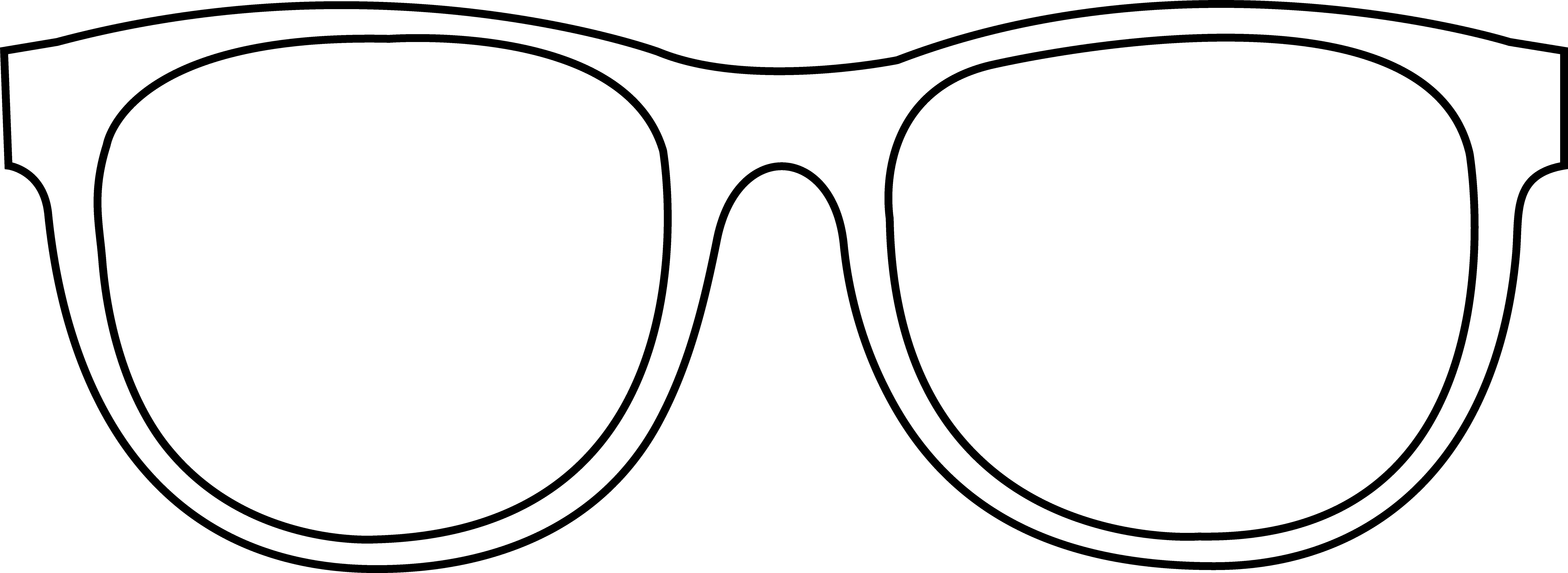 Sunglasses Transparent Line Art Free Clip Art | HomeImprovementBasics.