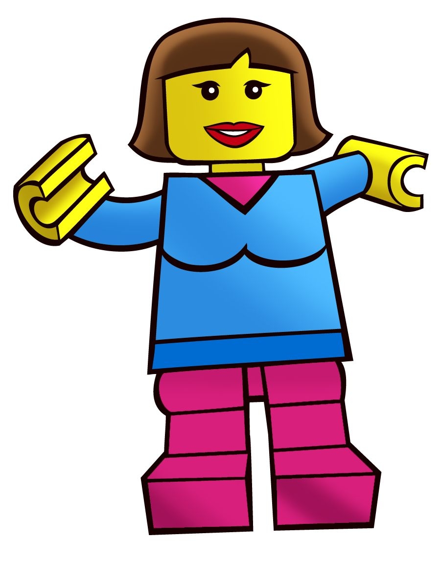 Lego Minifigure Clipart