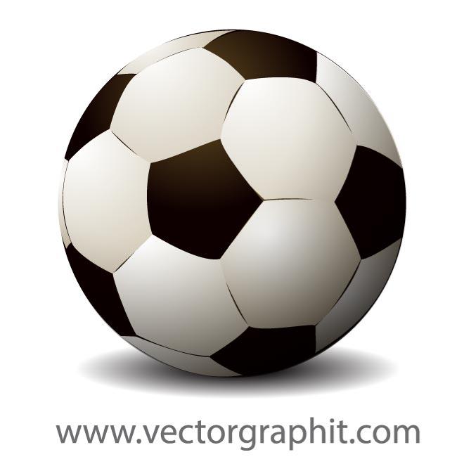 SOCCER BALL VECTOR ILLUSTRATION - Download at Vectorportal