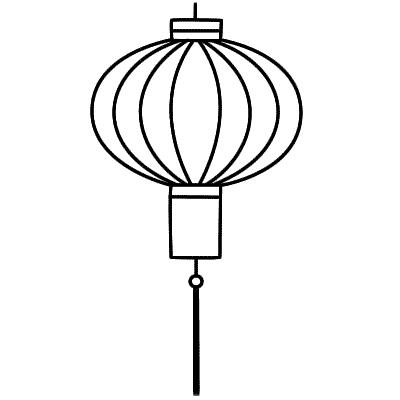 Chinese Lanterns Drawing - ClipArt Best