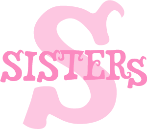 Sisters Word Art Graphic (Free Printable Clip Art)
