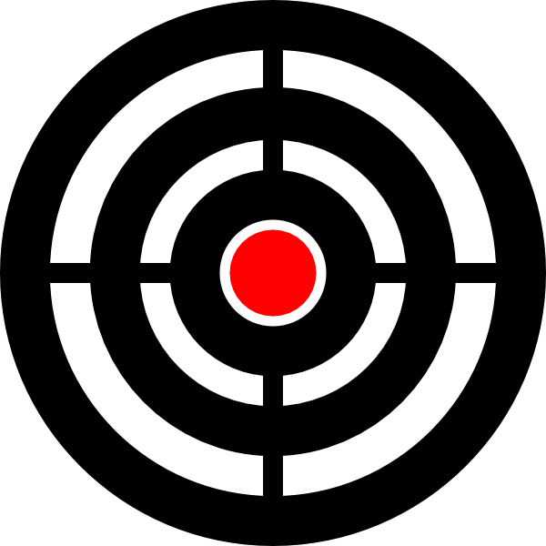 target crosshairs clip art - photo #23