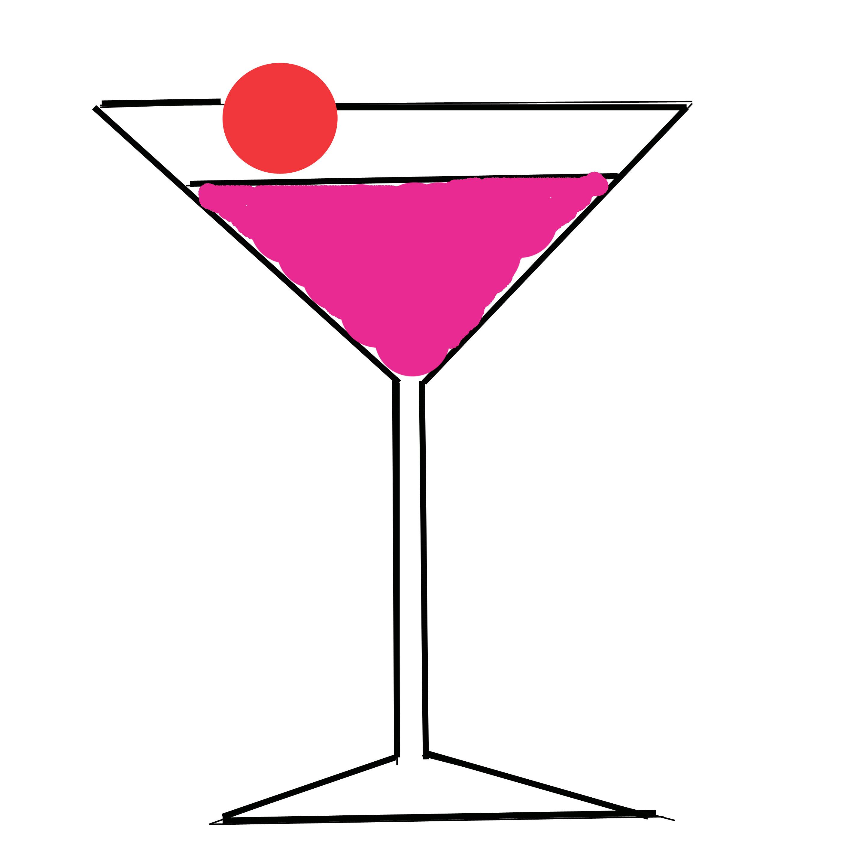 cocktail glass clipart free - photo #1