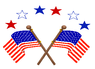 Patriotic Clip Art - U.S.A. Flags and Stars