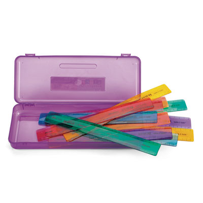 Clearview Flexible Rulers and Spacious Ruler Box Set ~ Rulers ...