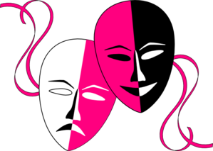 Theatre Masks (endowed Edit) Clip Art - vector clip ...