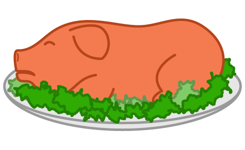 clip art for pig roast - photo #9