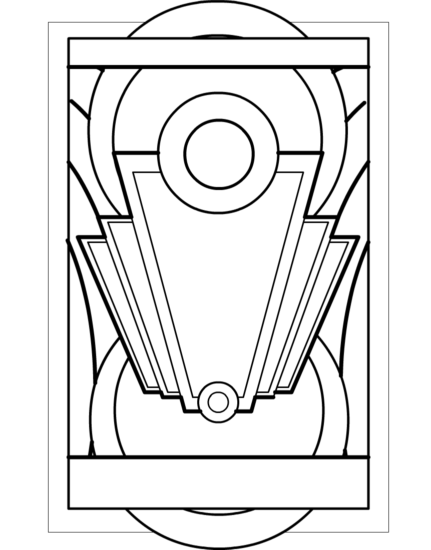 art deco line clip art - photo #6