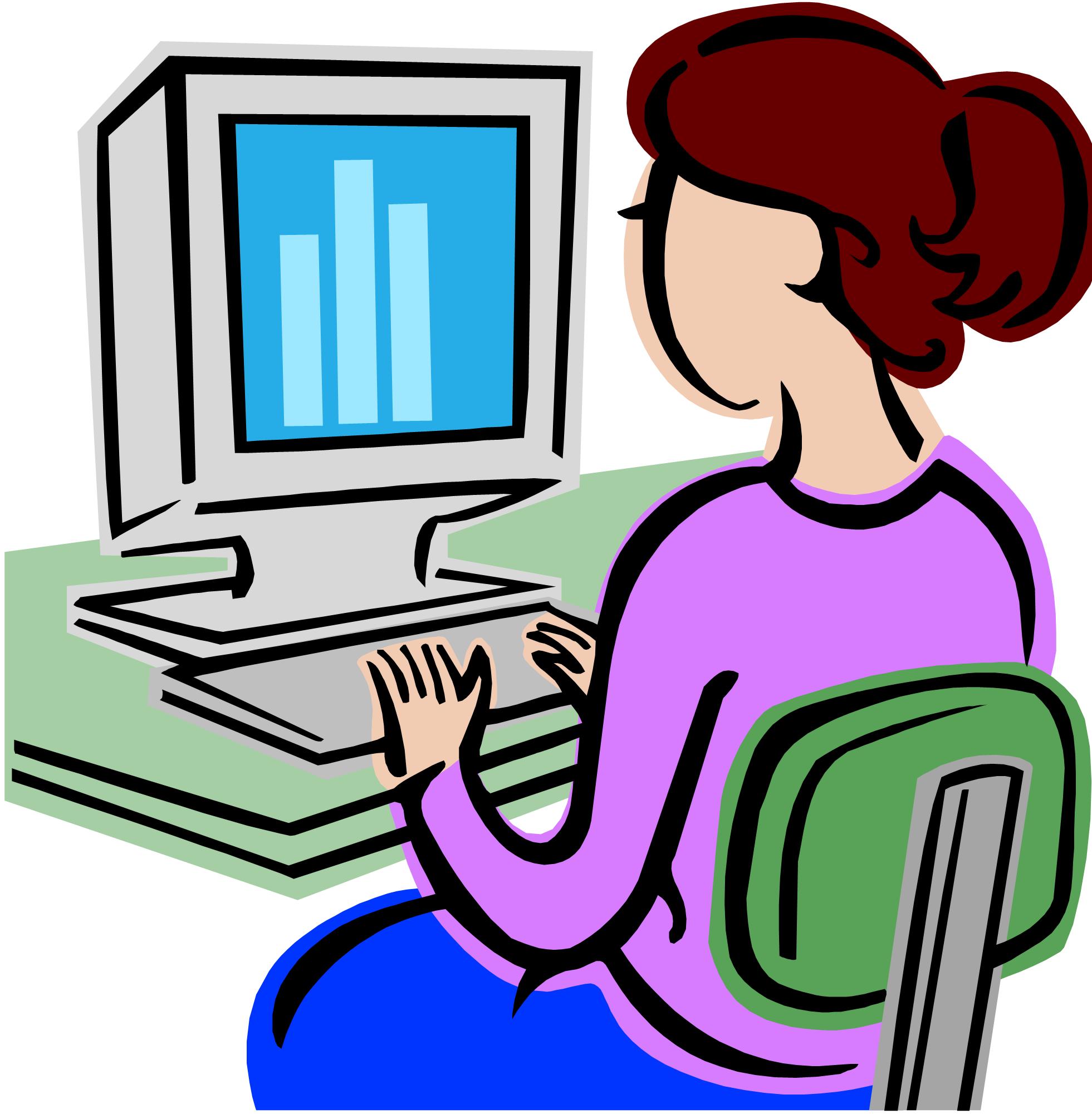 happy laptop clipart - photo #32