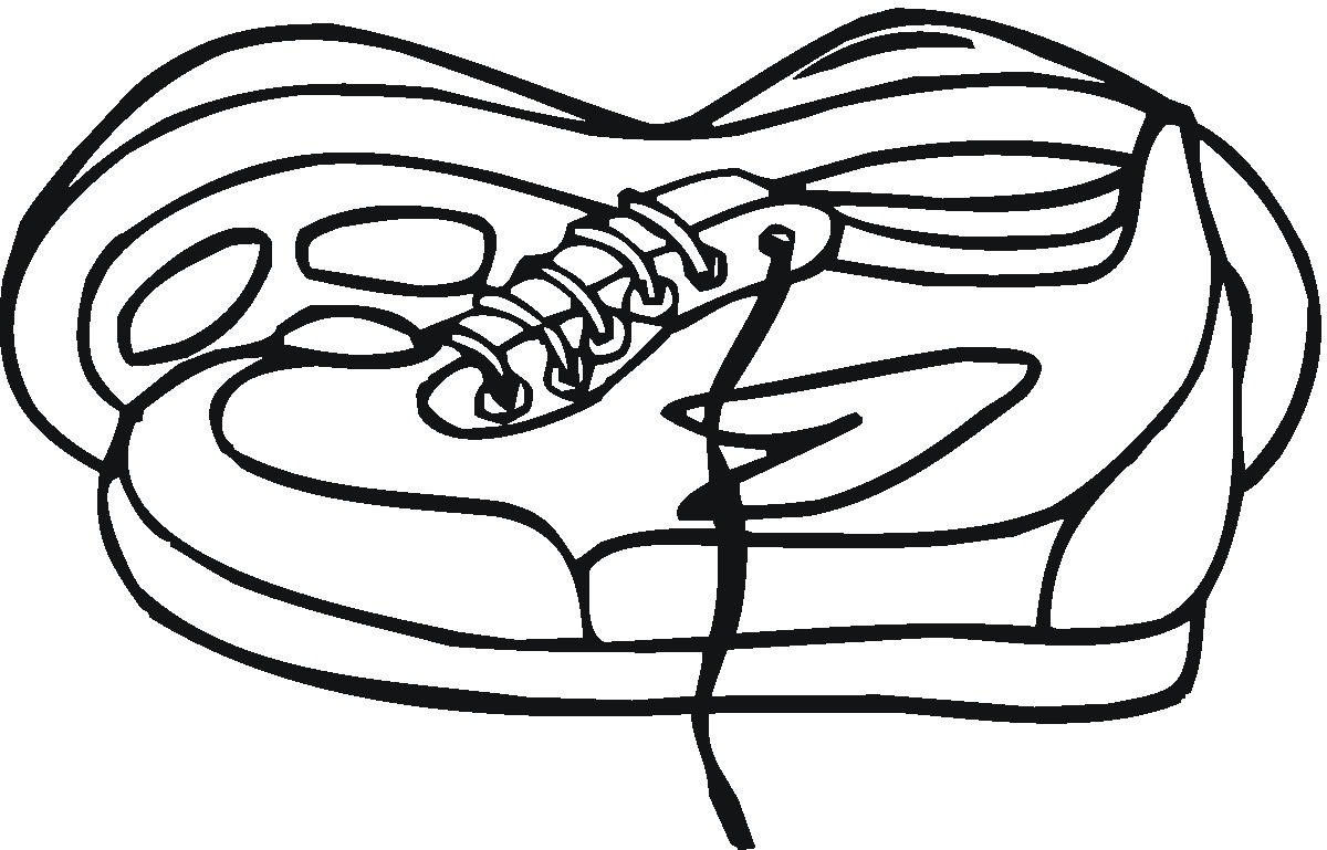 sneaker Colouring Pages (page 3)