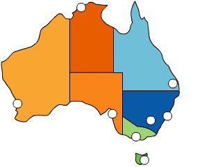 AUSTRALIAN CITIES, STATES AND TERRITORIES, CITIES IN AUSTRALIA ...