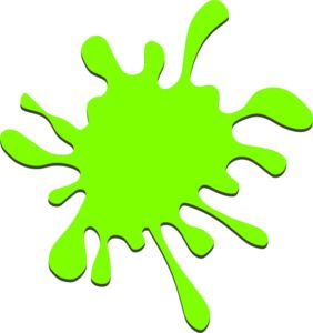 Green Paint Splatter Clip Art | ADawg Parties