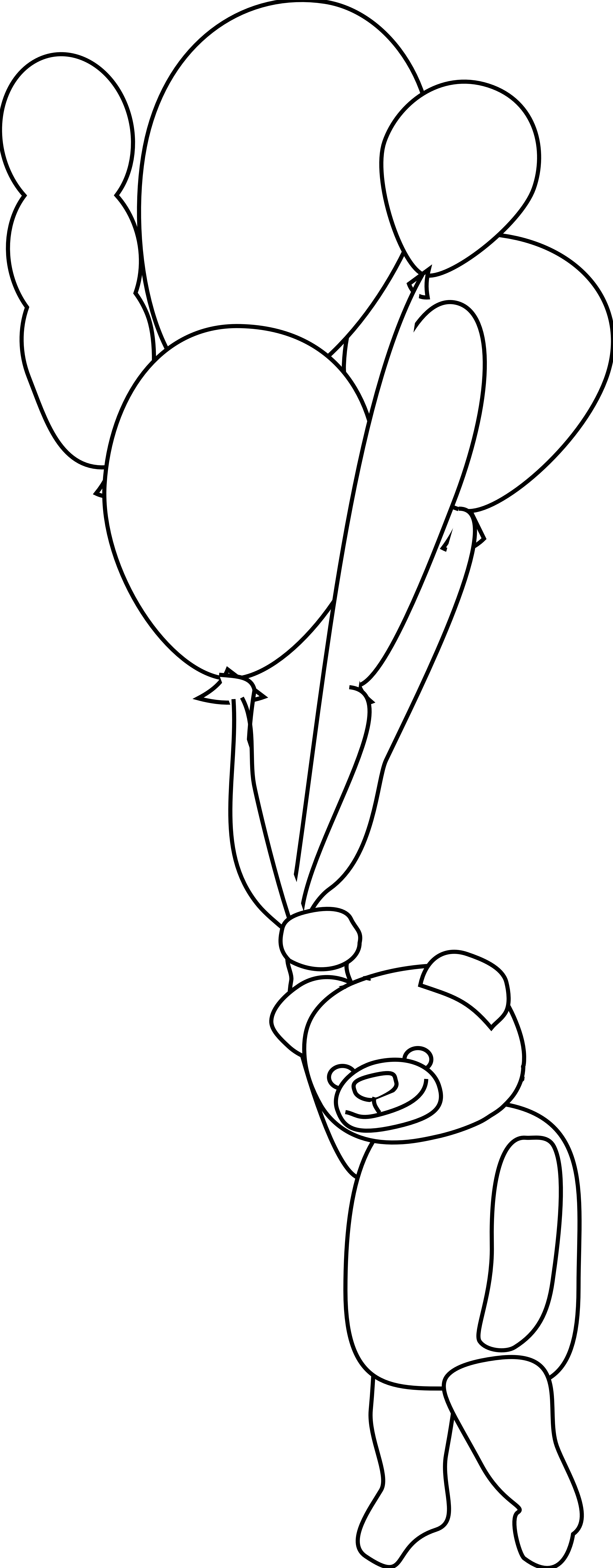 Coloriage Winnie Ballon  Dessin et Coloriage