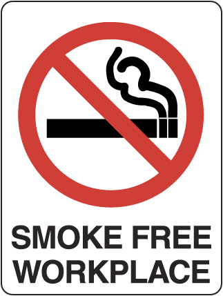 Sign Code 404 - Smoke Free Workplace - Safety Signs & Site Safety ...