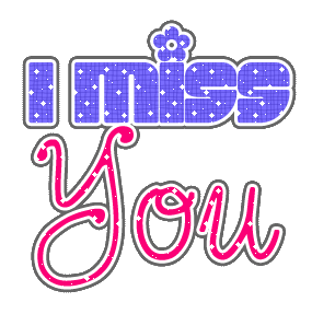 Miss You | Animated Glitter Gif Images