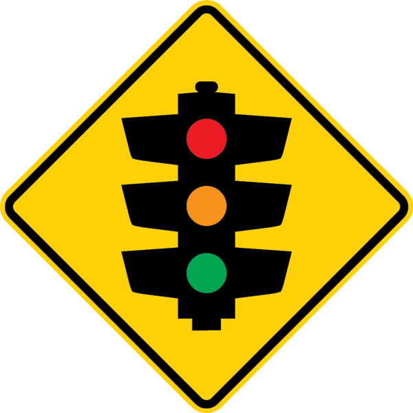 ANZ traffic lights ahead sign (colour).png - ClipArt Best ...