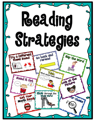 Sarah's First Grade Snippets: Reading Strategies for decoding words (