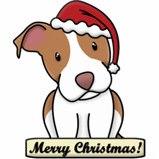 Cartoon Pitbull / American Staffordshire Terrier Photo Cutout from ...