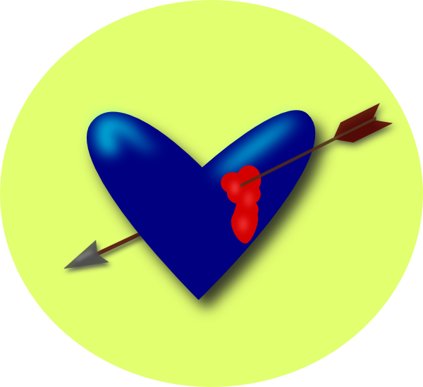 Cupid Heart Arrow Clip art - Love - Download vector clip art online
